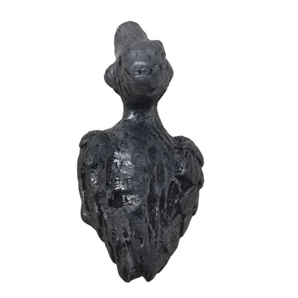 Pewter Duck Figurine - Serious or Crandy Looking Expression - Picture 4 of 5